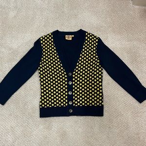 Tory Burch Merino Wool Cardigan